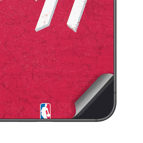 NBA Houston Rockets Distressed Galaxy A14 5G Skin
